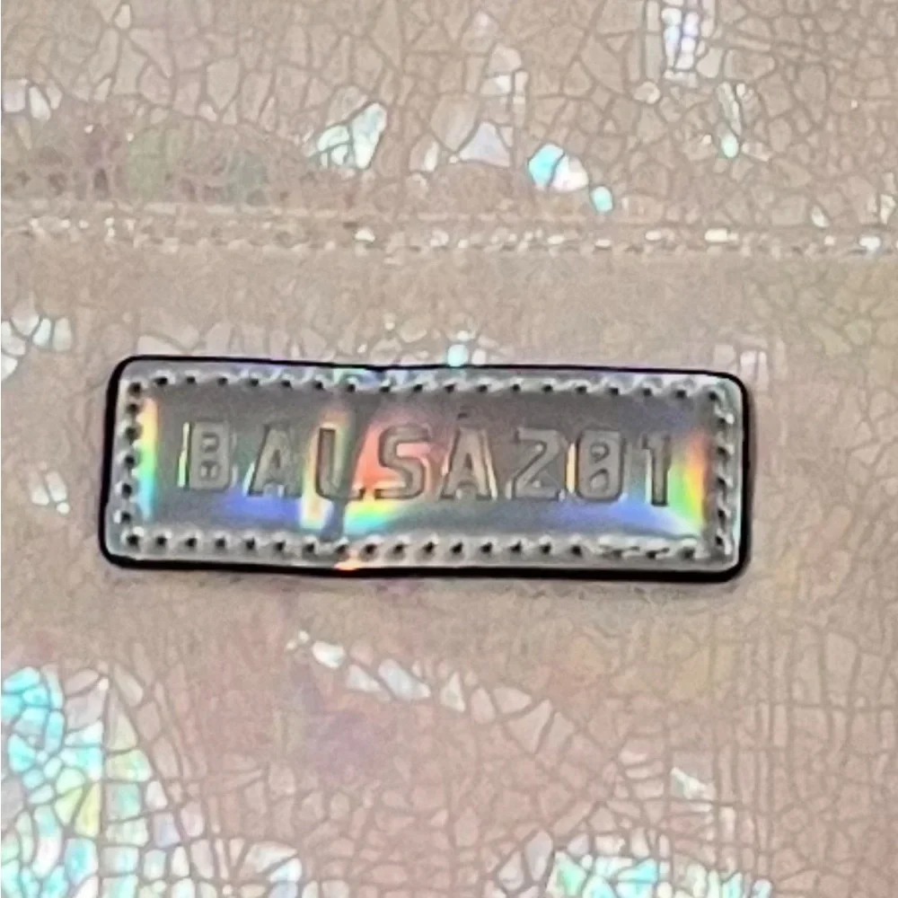 Iridescent White Tote Bag - Picture 4 of 5